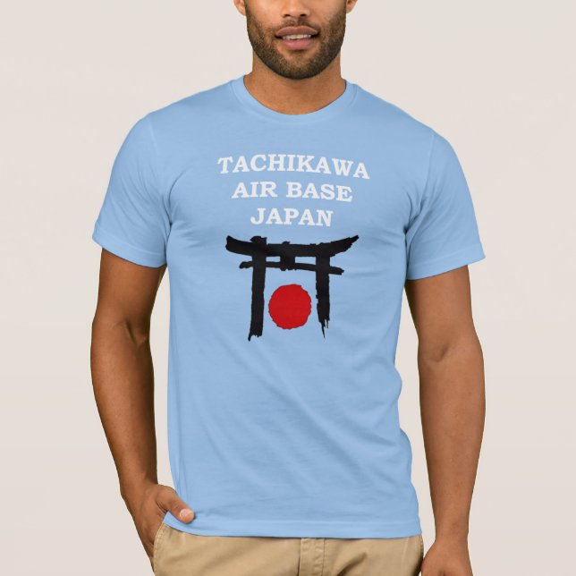 Camiseta base aérea tachikawa japón (Anverso)