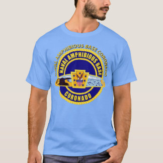 Camiseta Base anfibia naval Coronado con Txt