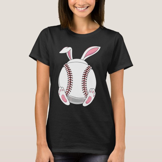 Camiseta Base de Conejo de Pascua de Pascua (Anverso)