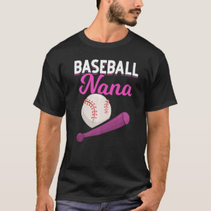 Camiseta Base de Jubilación Nana de Béisbol Deportivo de Ab
