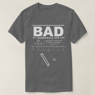 Camiseta Base de la Fuerza Aérea Barksdale AFB BAD