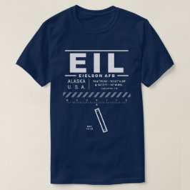 Camiseta Base de la Fuerza Aérea Eielson AFB EIL T-Shirt