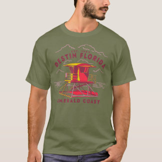 Camiseta Base de la Guardia de la Vida de Destin Florida Es