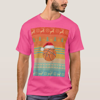 Camiseta Base de las luces de vacaciones del baloncesto San