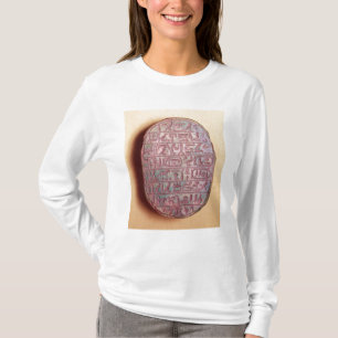 Camiseta Base de un escarabajo de la boda de Amenhotep III