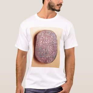 Camiseta Base de un escarabajo de la boda de Amenhotep III