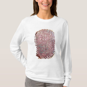 Camiseta Base de un pañuelo matrimonial de Amenhotep III