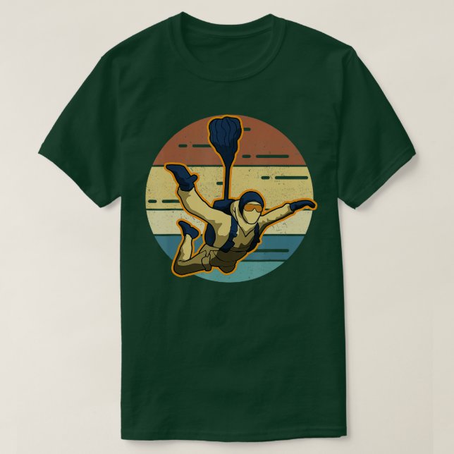 Camiseta BASE JUMPING  skydiving  (Diseño del anverso)