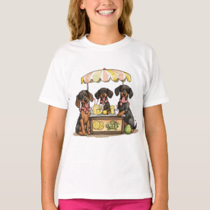 Camiseta Base Lemonade Dachshund Dogs