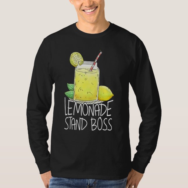 Camiseta Base Lemonade Jefe Jugo de Limón (Anverso)