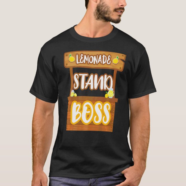 Camiseta Base Lemonade Jefe Jugo de Limón (Anverso)