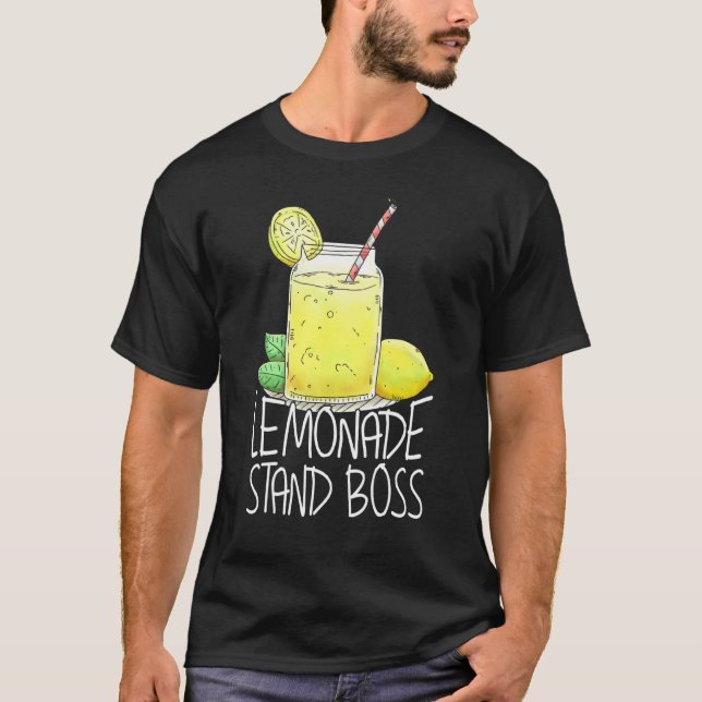 Camiseta Base Lemonade Jefe Jugo de Limón (Anverso)