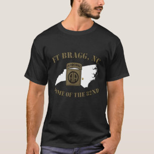 Camiseta Base Militar Fort Bragg-Ejército Post-Fayetteville