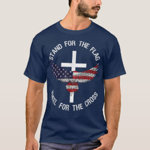 Camiseta Base Patriótica Para El Arrodillo De La Bandera Pa