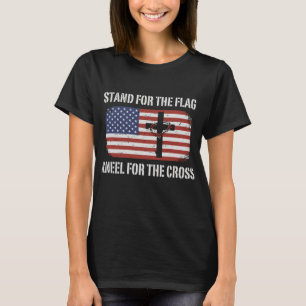 Camiseta Base Patriótica Para El Arrodillo De La Bandera Pa