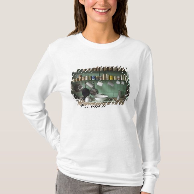 Camiseta base Port Lockroy en la Antártida (Anverso)