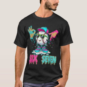 Camiseta Baseball 67 Drip Six Seven Señales de Mano Helado 