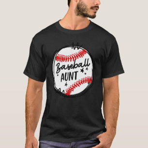 Camiseta Baseball Aunt Grandma Women Christmas Mother's Day