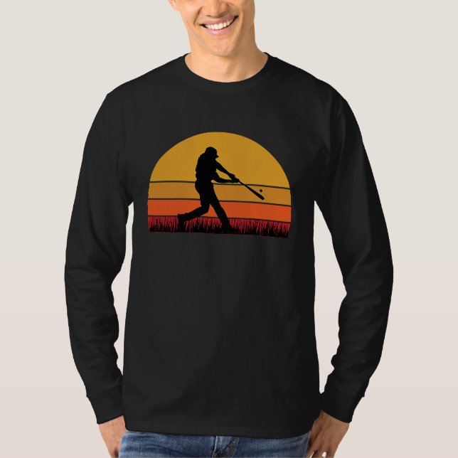 Camiseta Baseball Beisbol Batter HR Home Run Hit Ball Bat C (Anverso)
