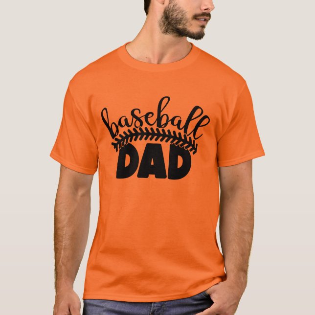 Camiseta Baseball  Dad  (Anverso)