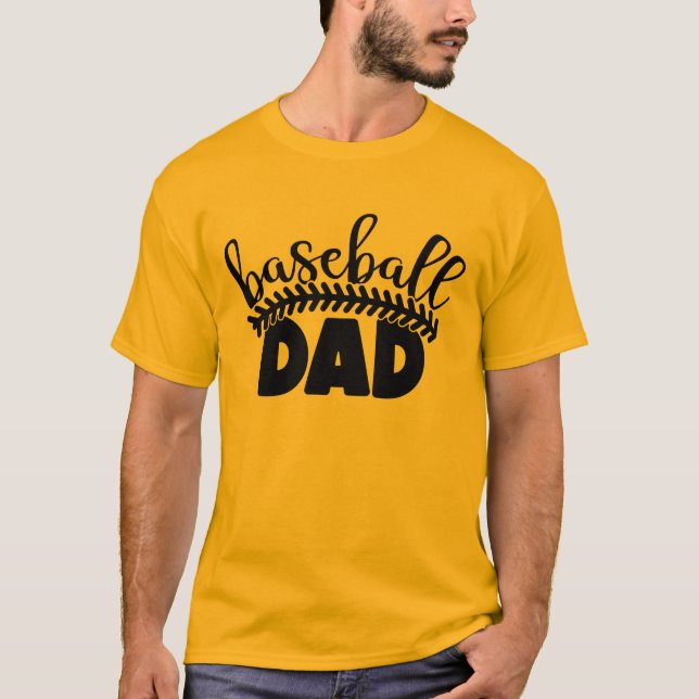 Camiseta Baseball  Dad  (Anverso)