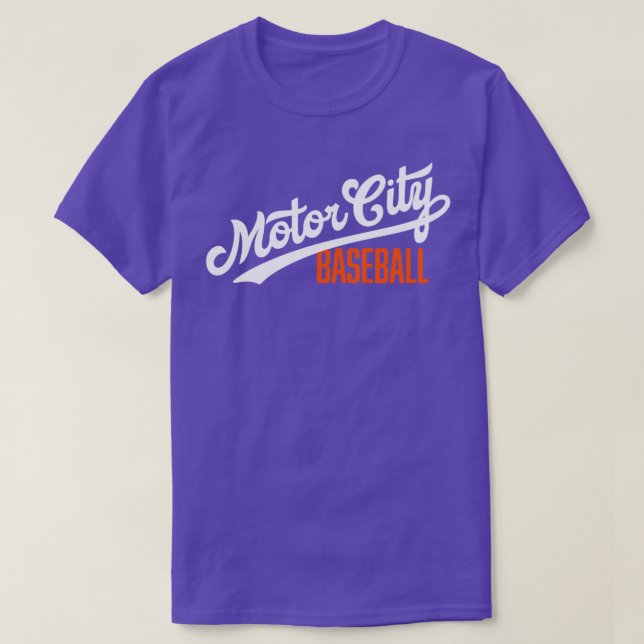 Camiseta Baseball de Ciudad del Motor (Diseño del anverso)