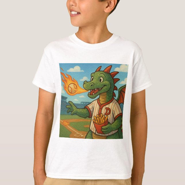 Camiseta Baseball Dragon (Anverso)