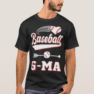 Camiseta Baseball Gma Baseball Player Cute Arrow Gifts Fami