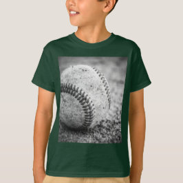 Camiseta Baseball in Black and White