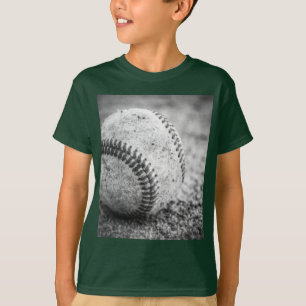 Camiseta Baseball in Black and White