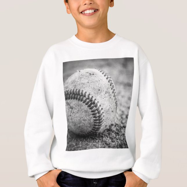 Camiseta Baseball in Black and White (Anverso)