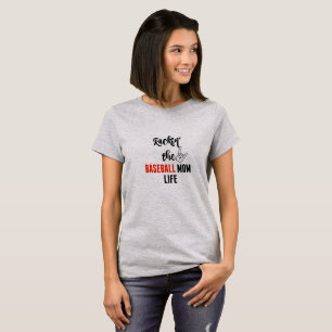 CAMISETA BASEBALL MOM T-SHIRT