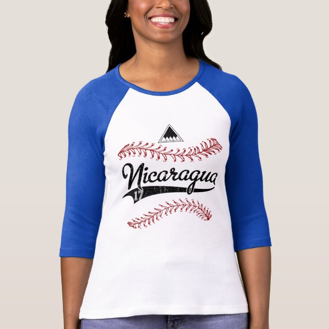 Camiseta Baseball Nicaragua (Anverso)