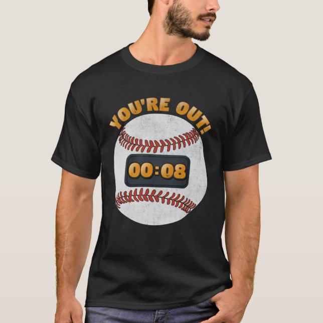 Camiseta Baseball Pitch Clock 15 Seconds Rule Batter Box Do (Anverso)