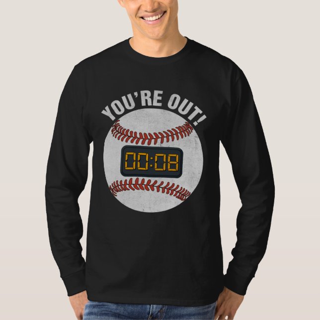 Camiseta Baseball Pitch Clock 15 Seconds Rule Batter Box Do (Anverso)