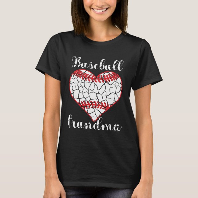 Camiseta Baseball Player Grandmother Baseball Grandma (Anverso)