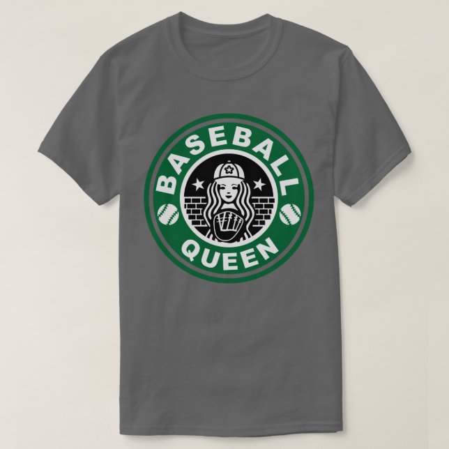 CAMISETA BASEBALL QUEEN (Diseño del anverso)