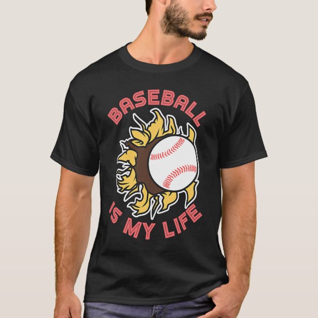 Camiseta Baseball quote for baseball players  1 (Anverso)
