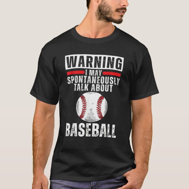 Camiseta Baseball Sayings For Men Women Kids  Baseball (Anverso)
