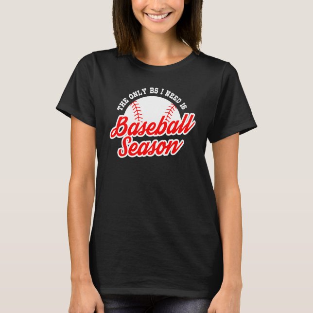 Camiseta Baseball Season Sports Player  Expert Coach Graphi (Anverso)