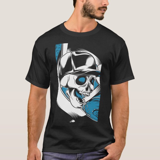 Camiseta Baseball Skull (Anverso)