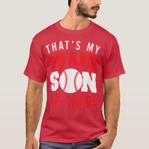 Camiseta Baseballfor Nana Papa This My Grandson mi nieto ah