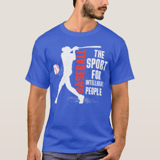 Camiseta Baseballhe Sport For Intelligent People Sport Fa f