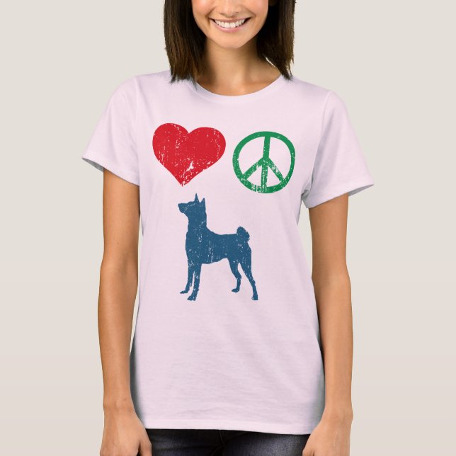 Camiseta Basenji (Anverso)