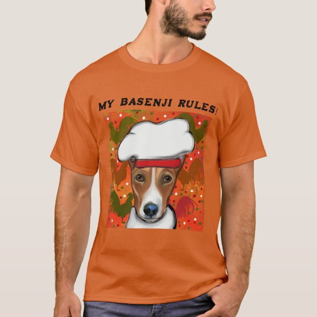 CAMISETA BASENJI        (Anverso)