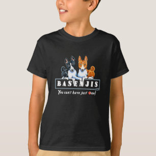 Camiseta Basenji apenas uno