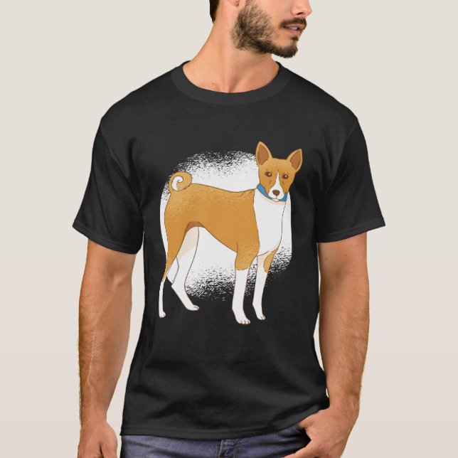 Camiseta Basenji dog (Anverso)