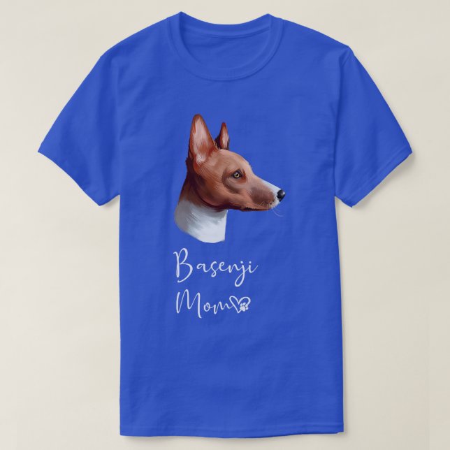 Camiseta Basenji Dog Mom Cute Puppy Dog Owner  (Diseño del anverso)