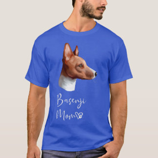 Camiseta Basenji Dog Mom Cute Puppy Dog Owner