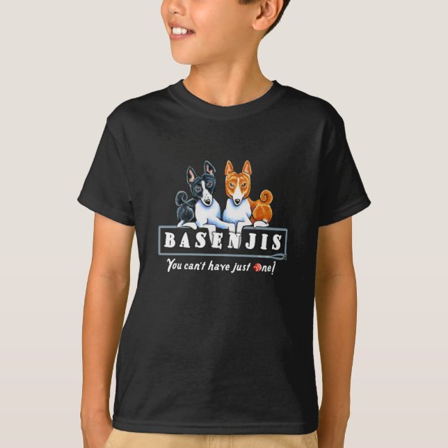 Camiseta Basenji Just One (Anverso)